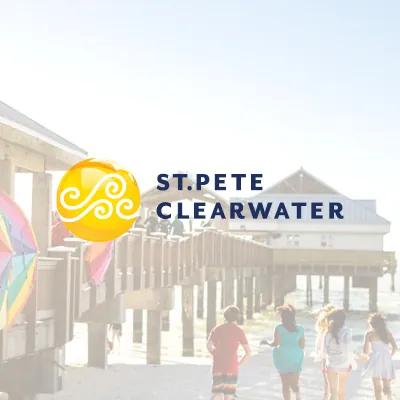 Visit St. Pete/Clearwater (VSPC) logo