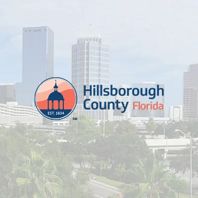 Hillsborough County – COVID-19 logo